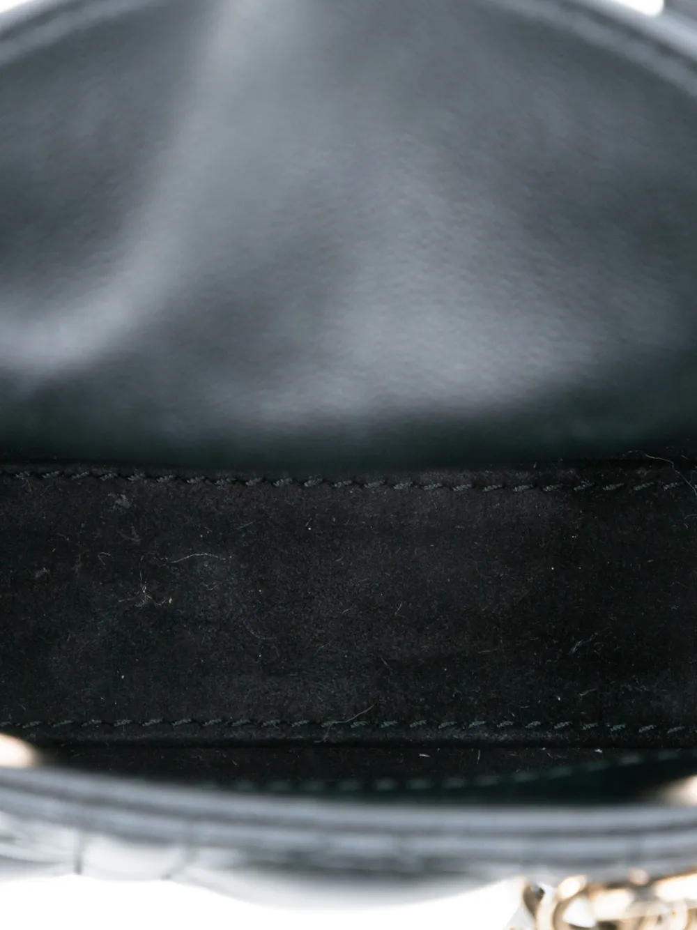 Christian Dior Pre-Owned 2022 マイクロ ラムスキン カナージュ