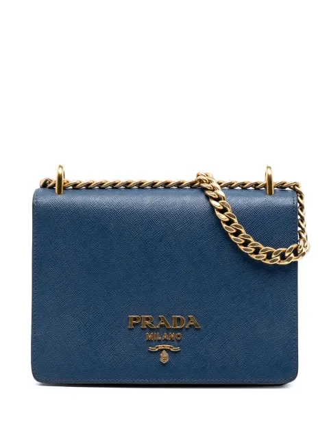 Prada Pre-Owned 2000-2025 Saffiano Lux Chain crossbody bag