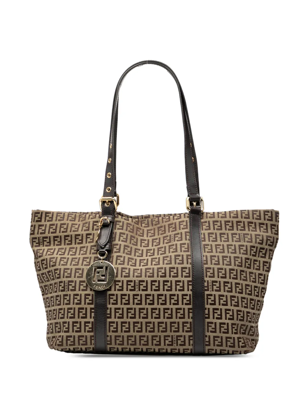 Fendi Pre-Owned 2018-2025 Zucchino Canvas Superstar tote bag - Brown