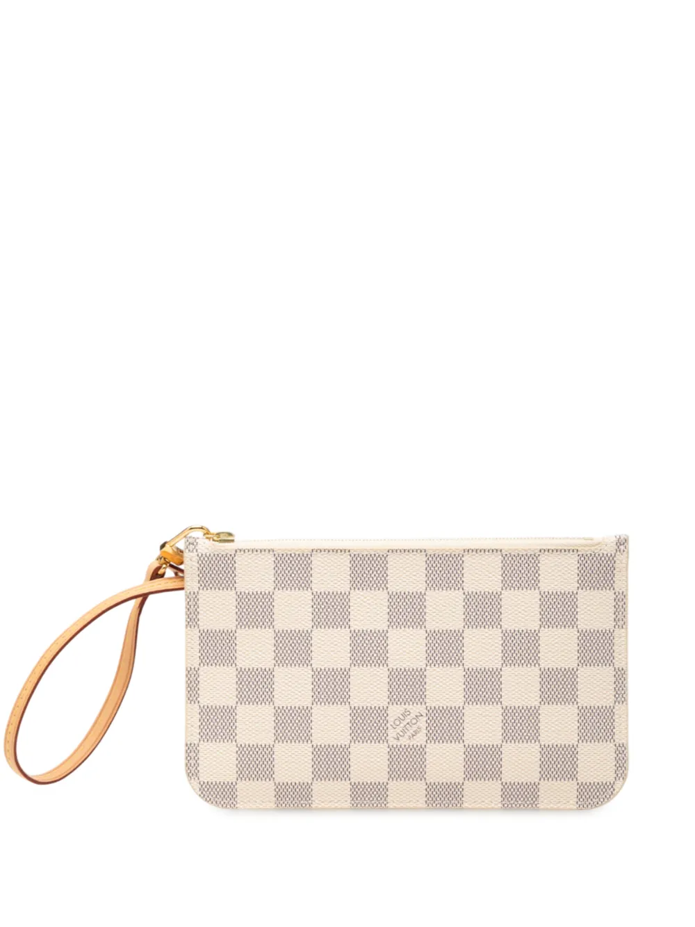 Louis Vuitton Pre-Owned 2017 Damier Azur Neverfull PM pouch - Bianco