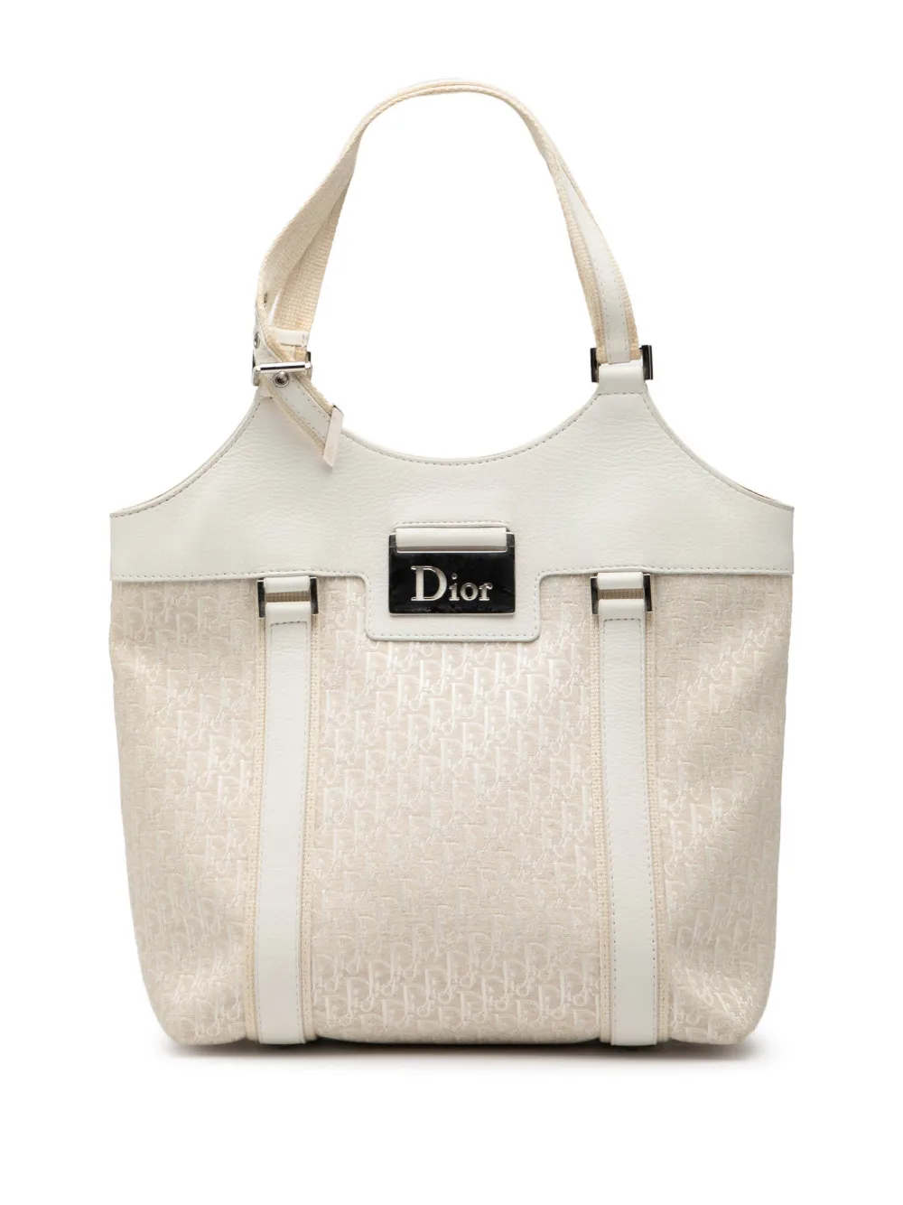 Christian Dior Pre-Owned 2006 Diorissimo Trotter Canvas Street Chic tote bag - Bianco