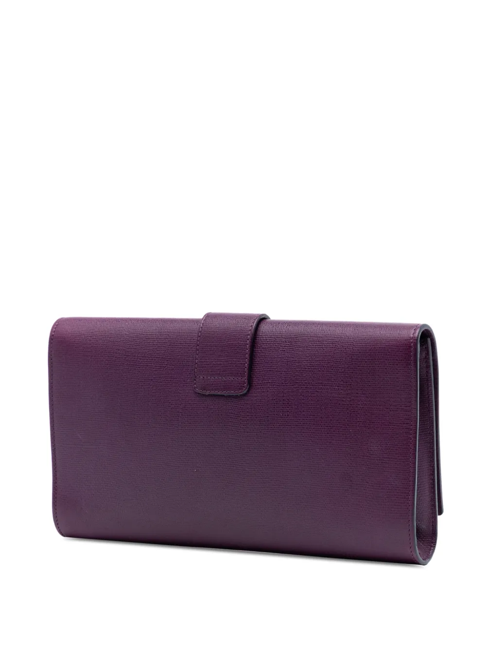 2000-2012 Textured Leather Chyc Ligne Clutch Bag