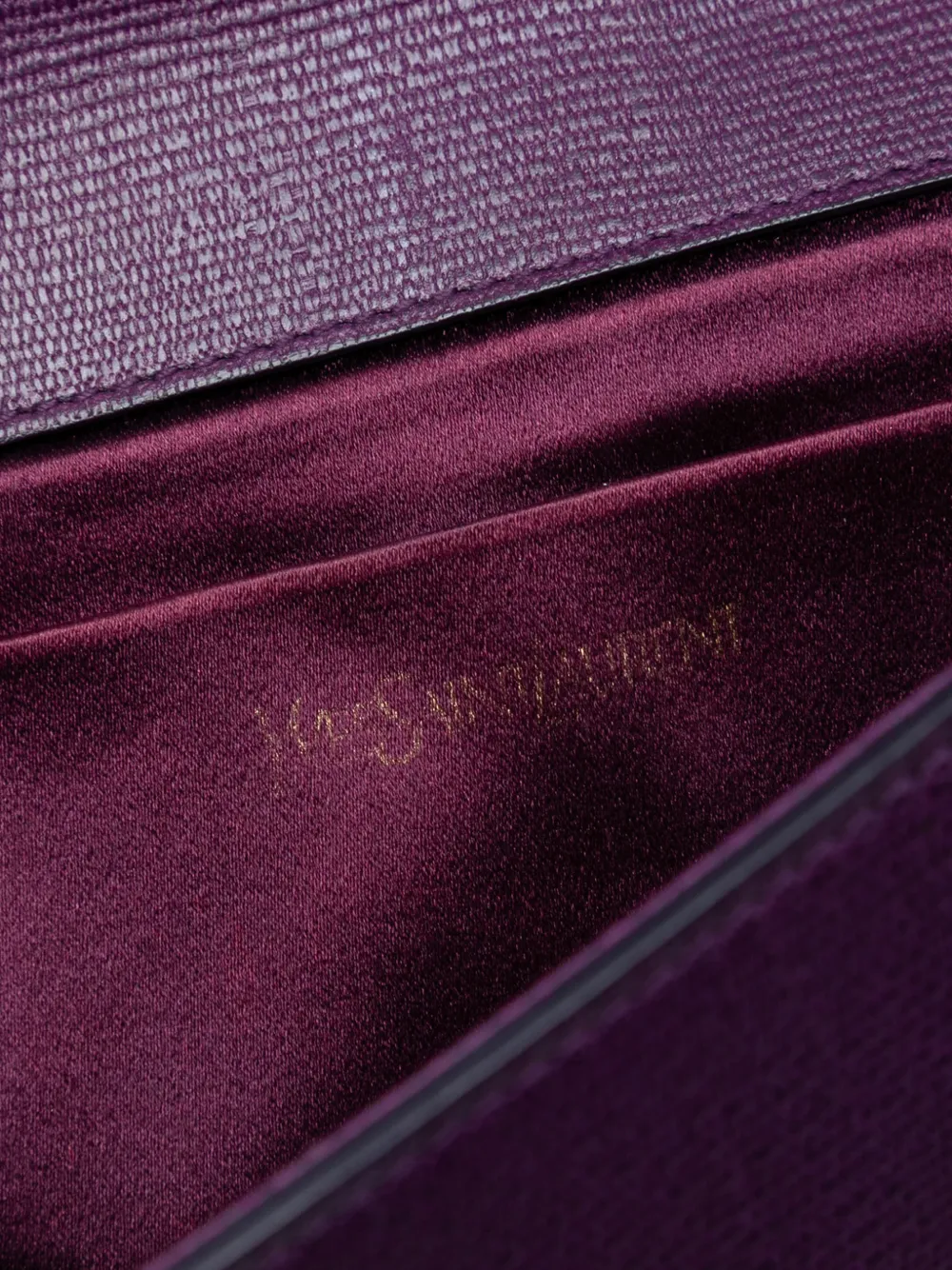2000-2012 Textured Leather Chyc Ligne Clutch Bag