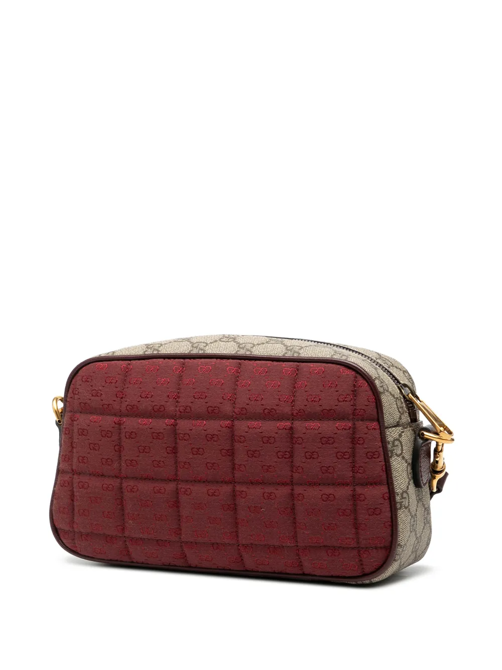 2016-2025 Small Quilted Mini Gg Canvas And Gg Supreme Double G Crossbody Bag