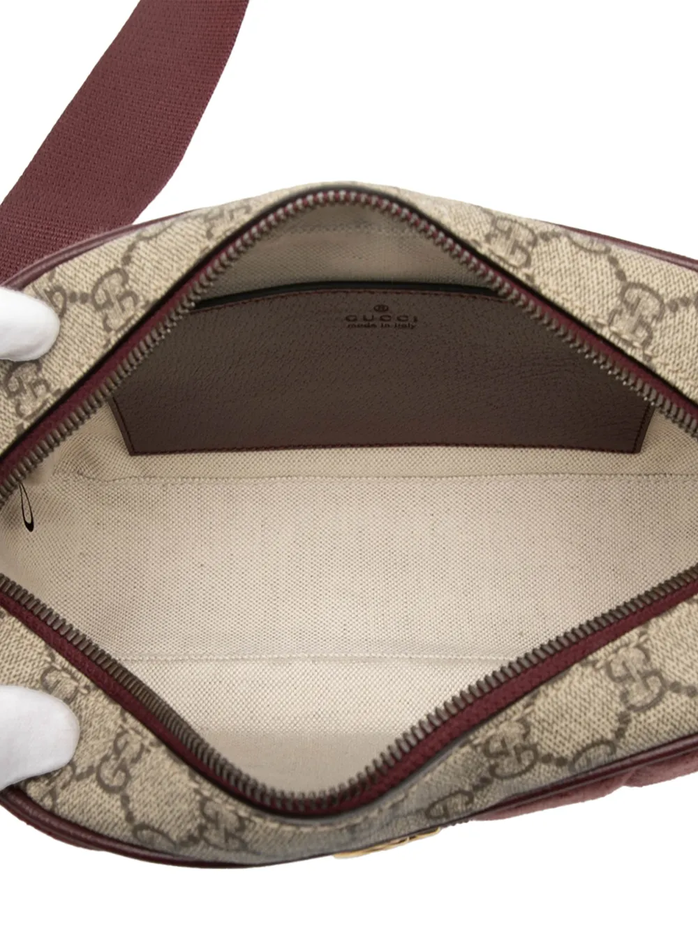 2016-2025 Small Quilted Mini Gg Canvas And Gg Supreme Double G Crossbody Bag