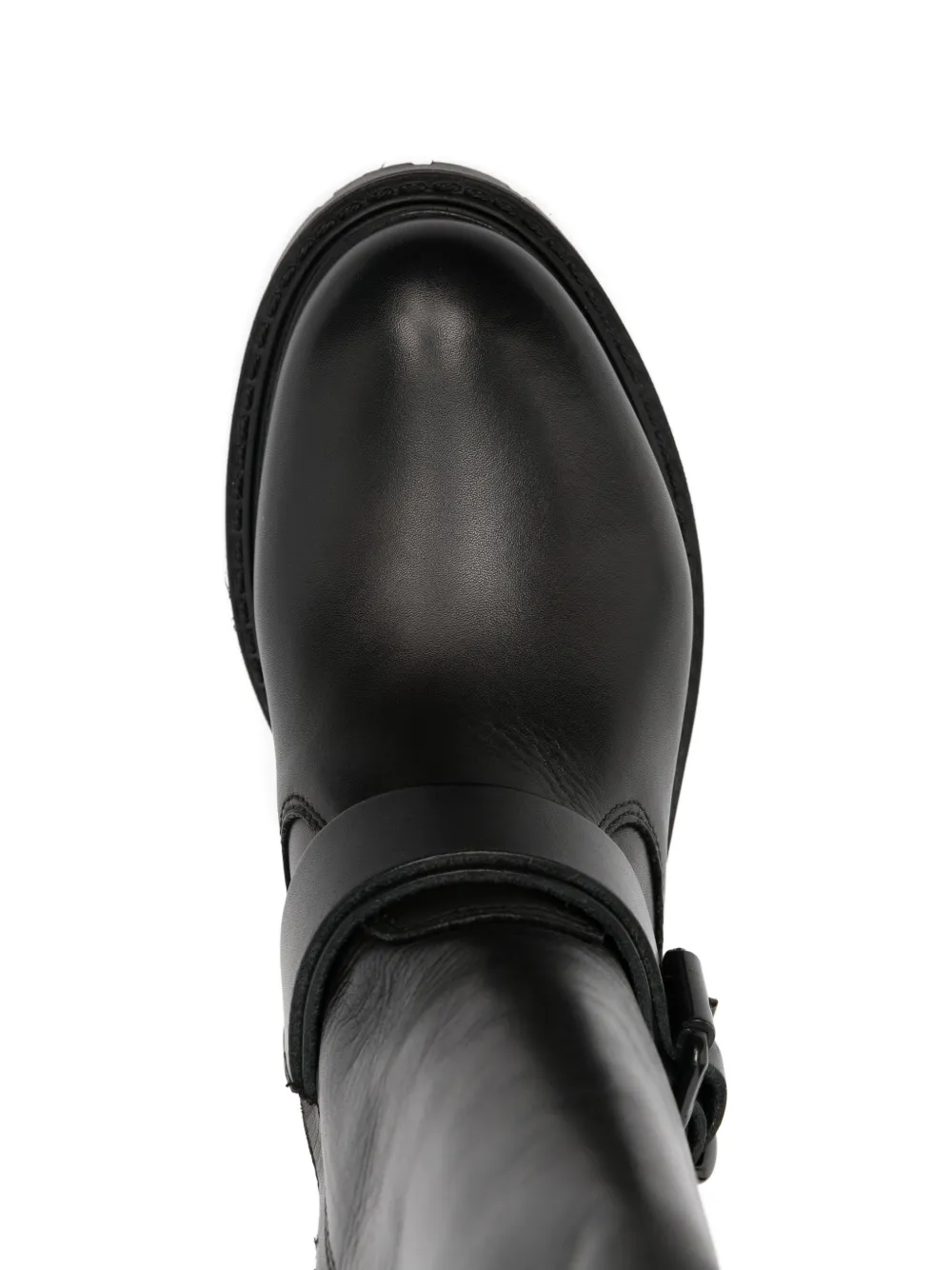 Metisse buckle-strap boots Zwart