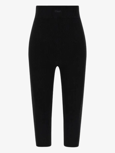 Chloé knit knee-length leggings