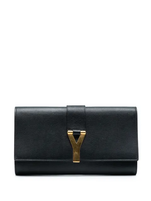 Saint Laurent Pre-Owned 2000-2012 Leather Chyc Ligne clutch bag