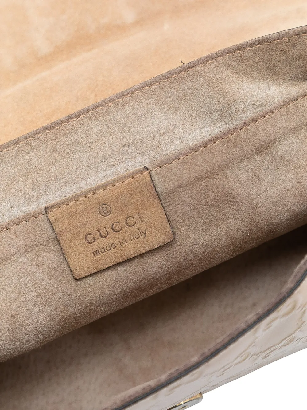 2016-2025 Guccissima Patent Mayfair Shoulder Bag