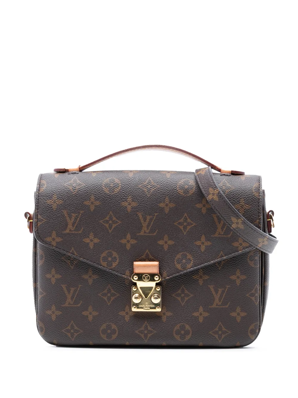 Louis Vuitton Pre-Owned 2020 Monogram Pochette Metis satchel - Marrone