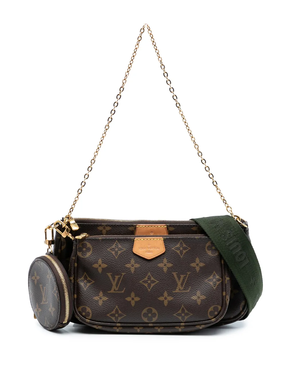 Louis Vuitton Pre-Owned 2021-2025 Monogram Multi Pochette Accessoires satchel - Brown