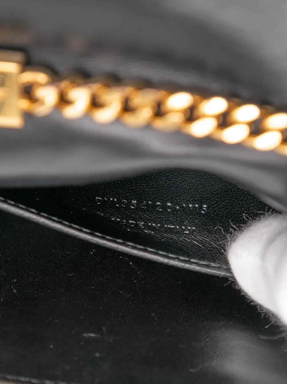 Saint Laurent Pre-Owned 2015 スモール スエード モノグラム ケイト
