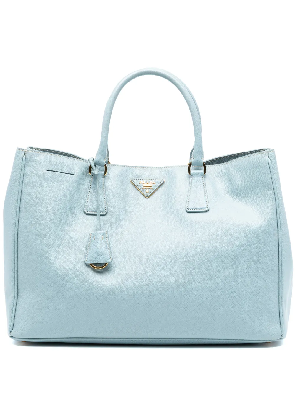 Prada Pre-Owned 2010-2025 Large Saffiano Lux Galleria satchel - Blu