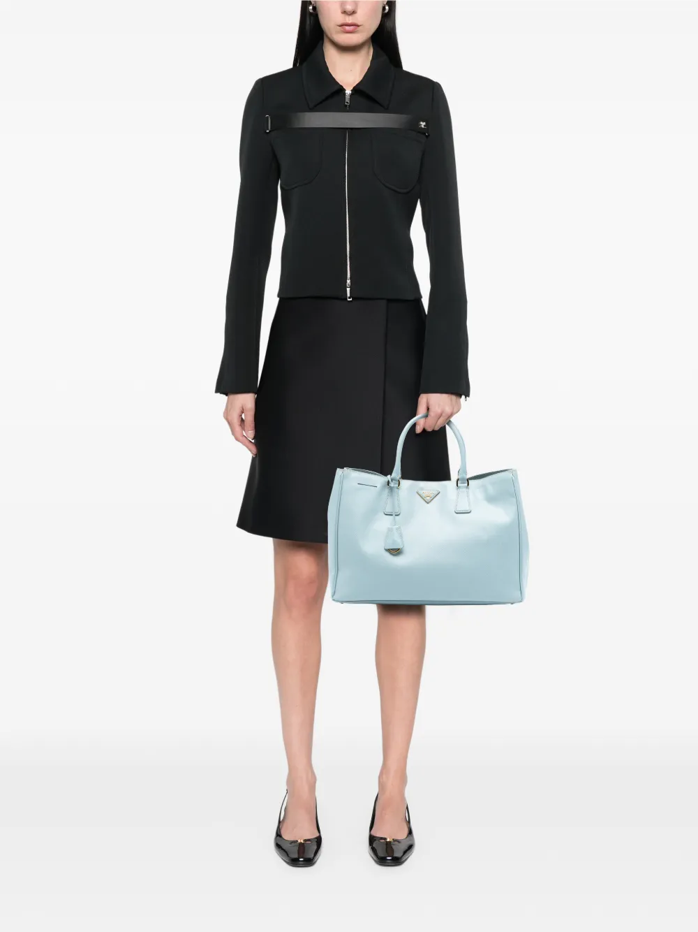 2010-2025 Large Saffiano Lux Galleria Satchel