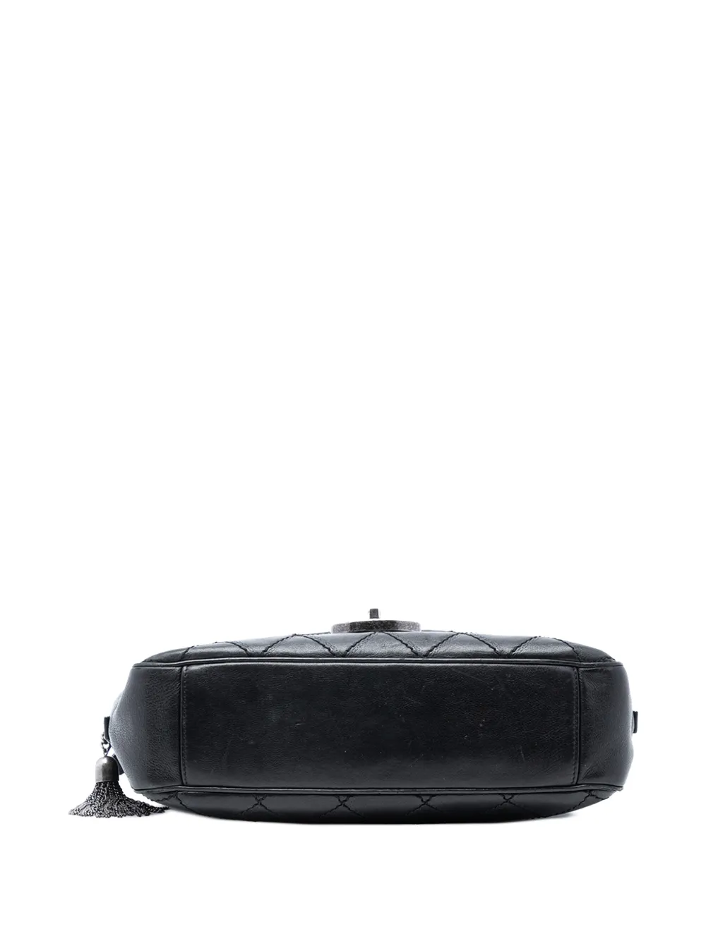 2013-2014 Paris Edinburgh Jumbo Quilted Calfskin Coco Sporran Flap Shoulder Bag