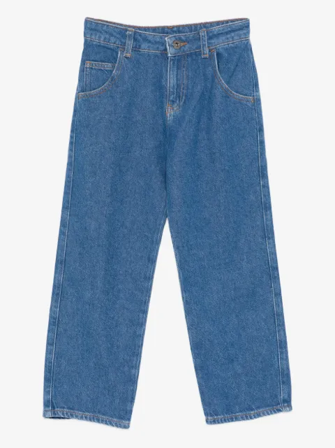 Emporio Armani Kids logo-appliqué jeans