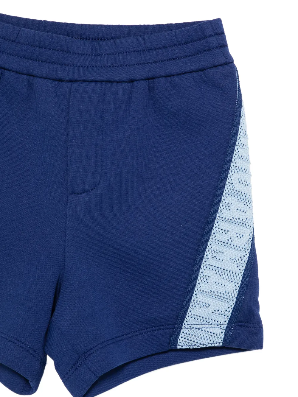 Emporio Armani Kids Shorts set met logoprint Blauw