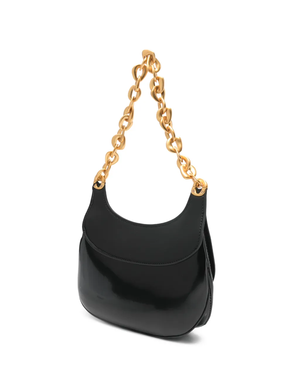 Calvin Klein Schoudertas met ketting Zwart