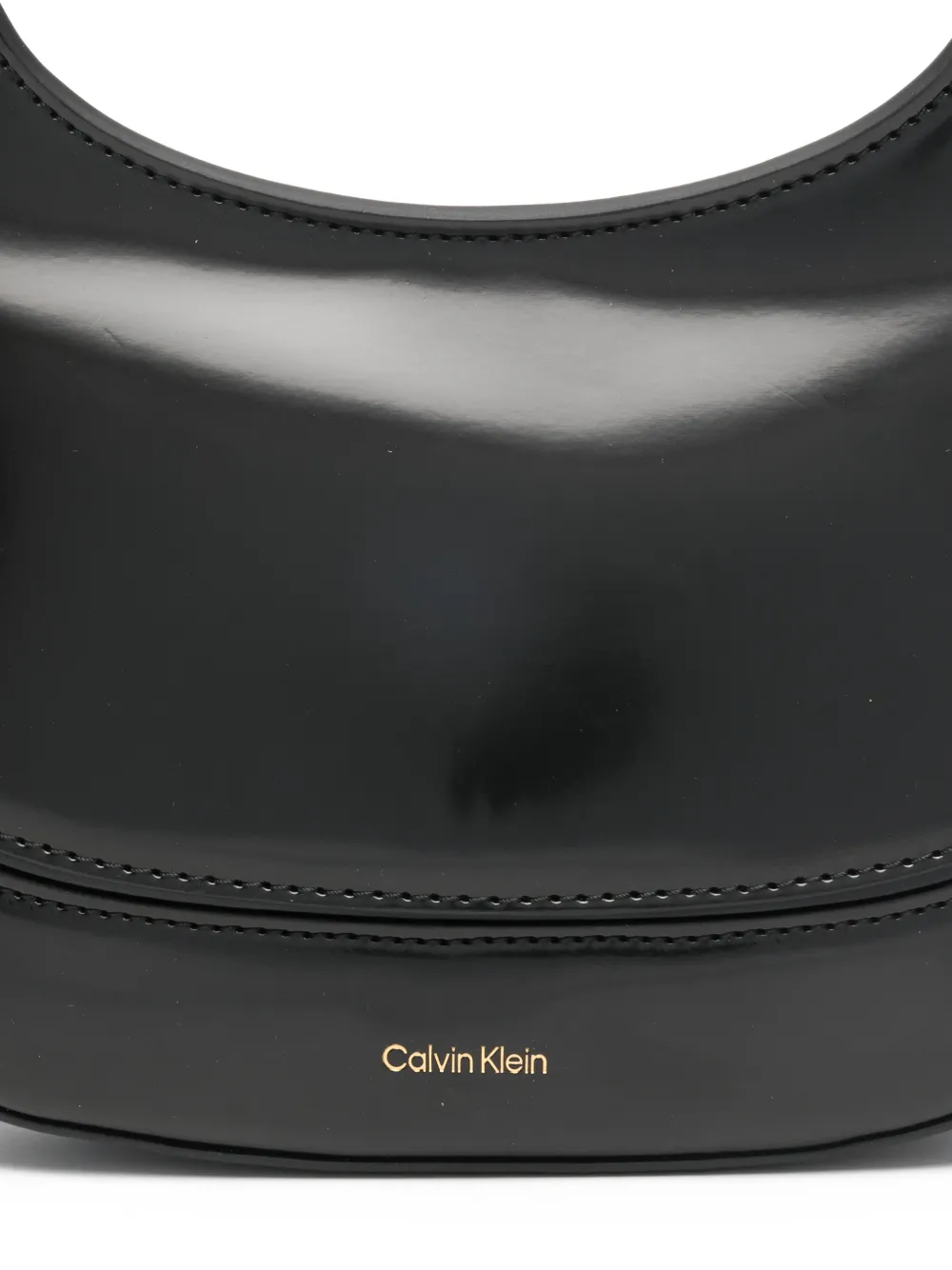Calvin Klein Schoudertas met ketting Zwart
