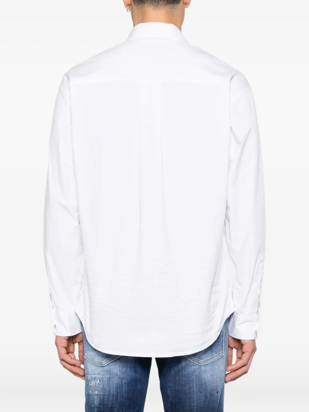 DSQUARED2 Overhemd met ritszak Wit