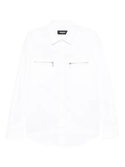 DSQUARED2 zip-pocket shirt