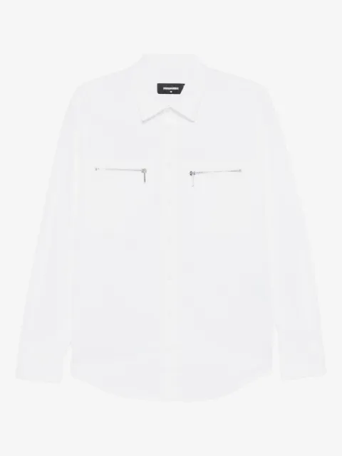 DSQUARED2 zip-pocket shirt