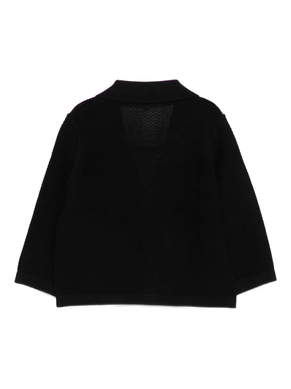 Emporio Armani Kids Baby vest met zakknoop Zwart