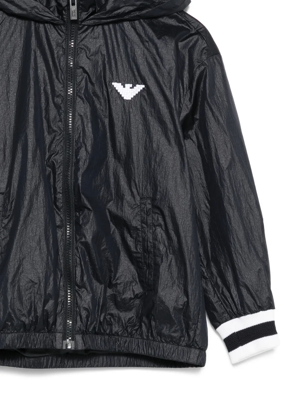 Hooded Stripe Jacket