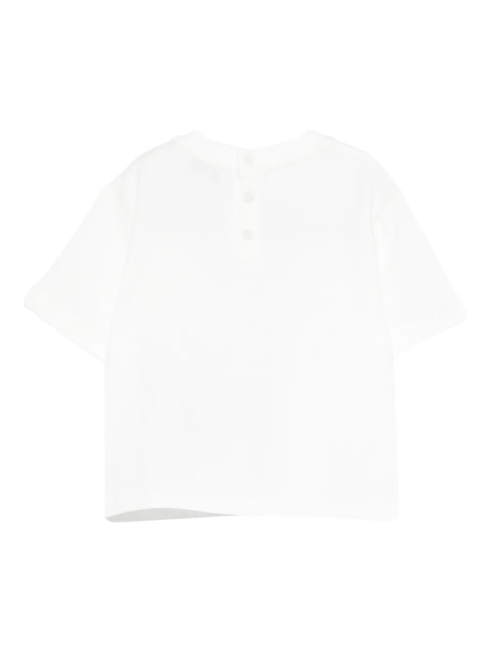 Emporio Armani Kids T-shirt met zak Wit