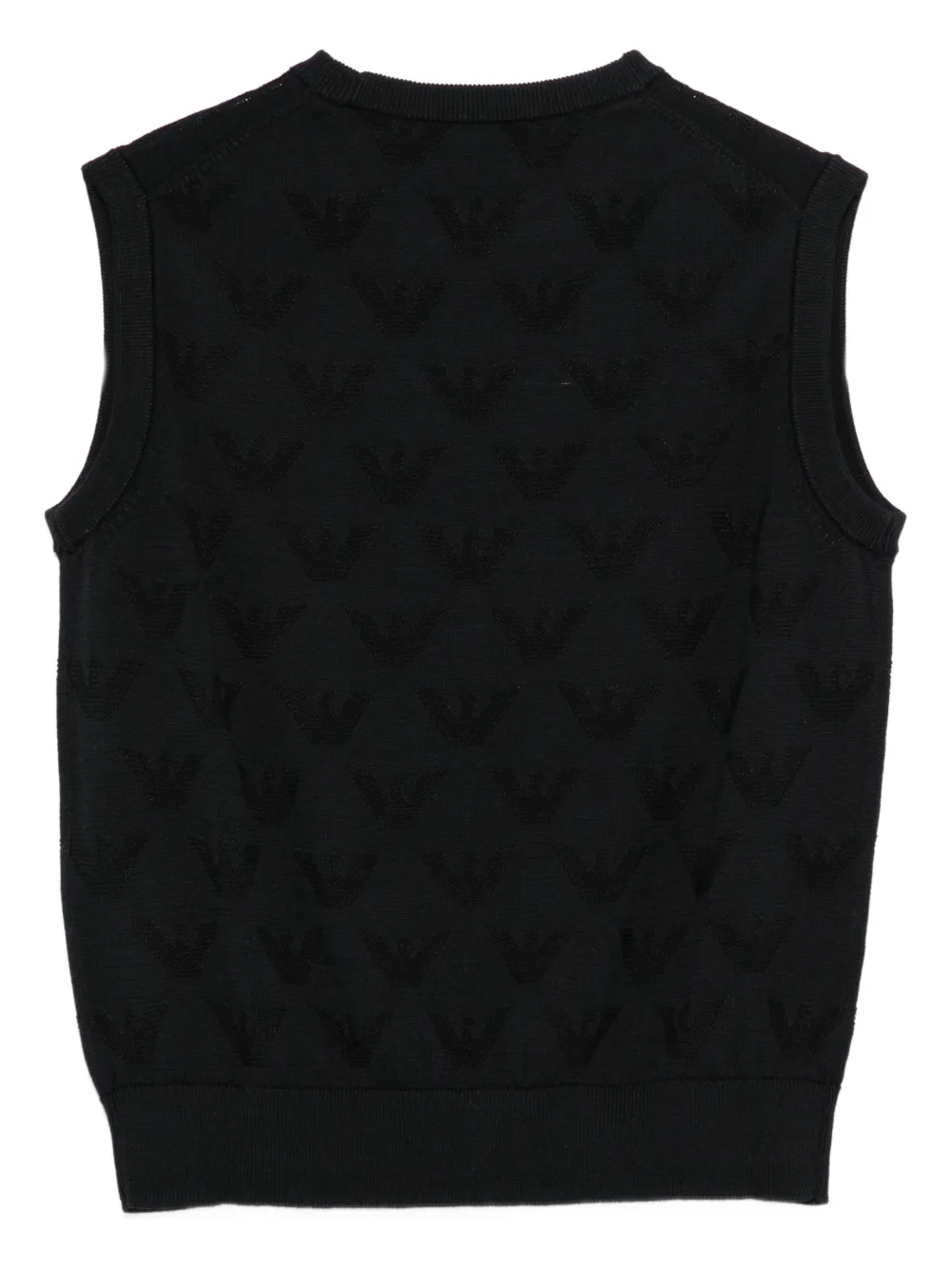 Emporio Armani Kids Top met patroon Zwart
