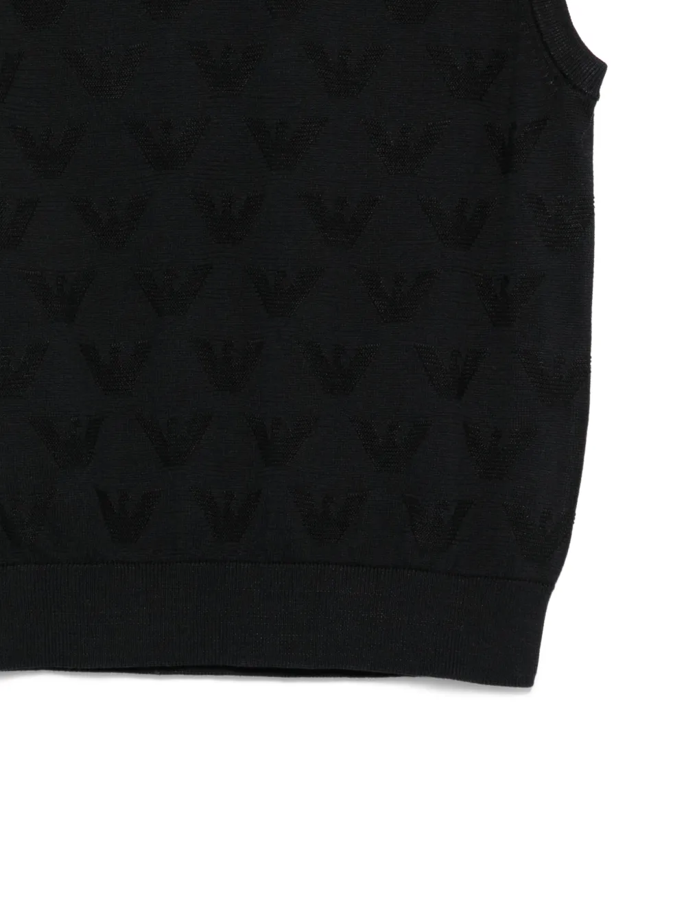 Emporio Armani Kids Top met patroon Zwart