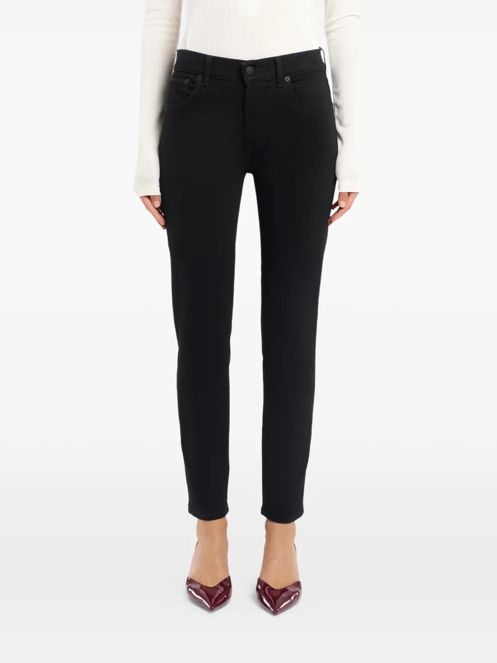 DONDUP Daila five-pocket jeans - Zwart