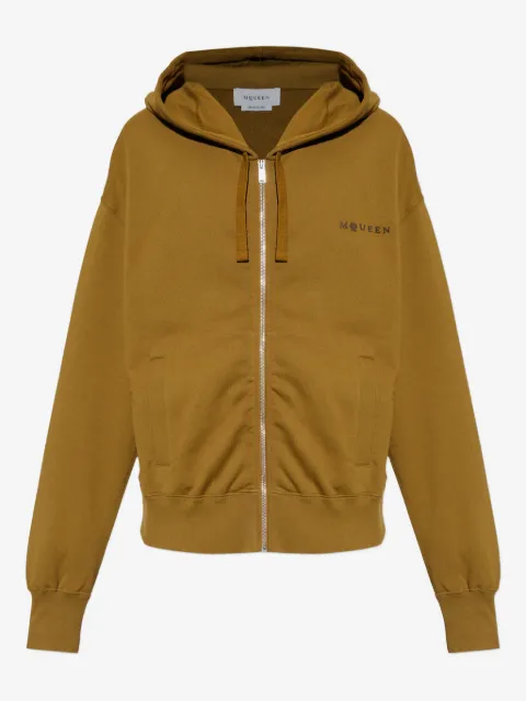 Alexander McQueen veste zippée à capuche