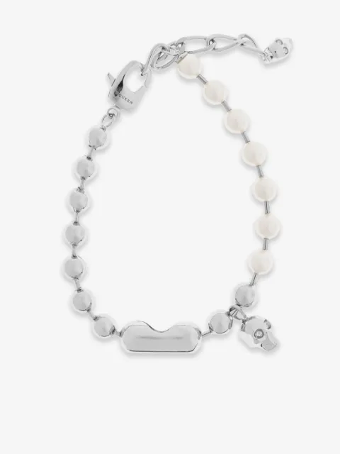 Alexander McQueen skull pearl bracelet