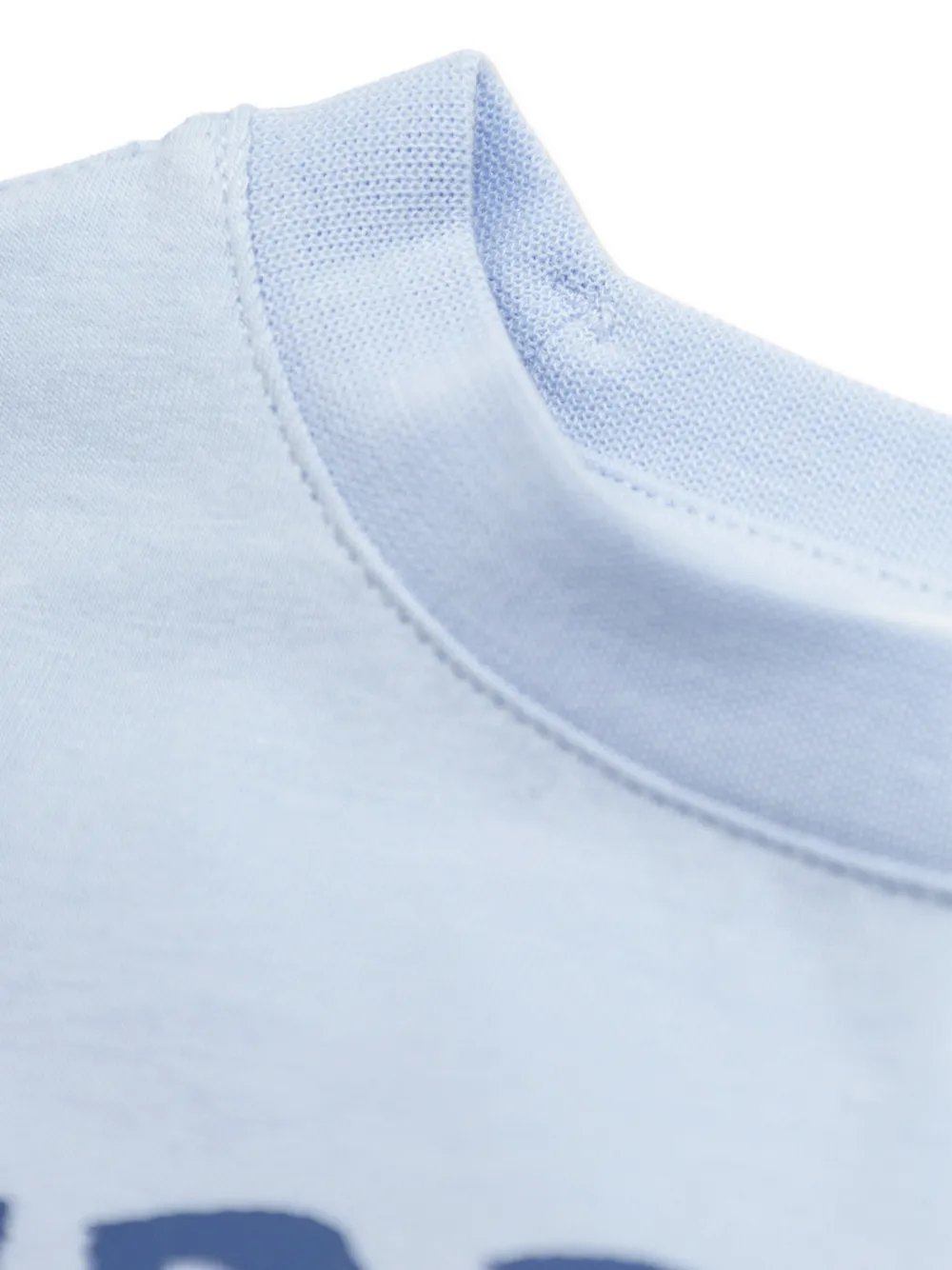 Burberry Kids T-shirt met print Blauw