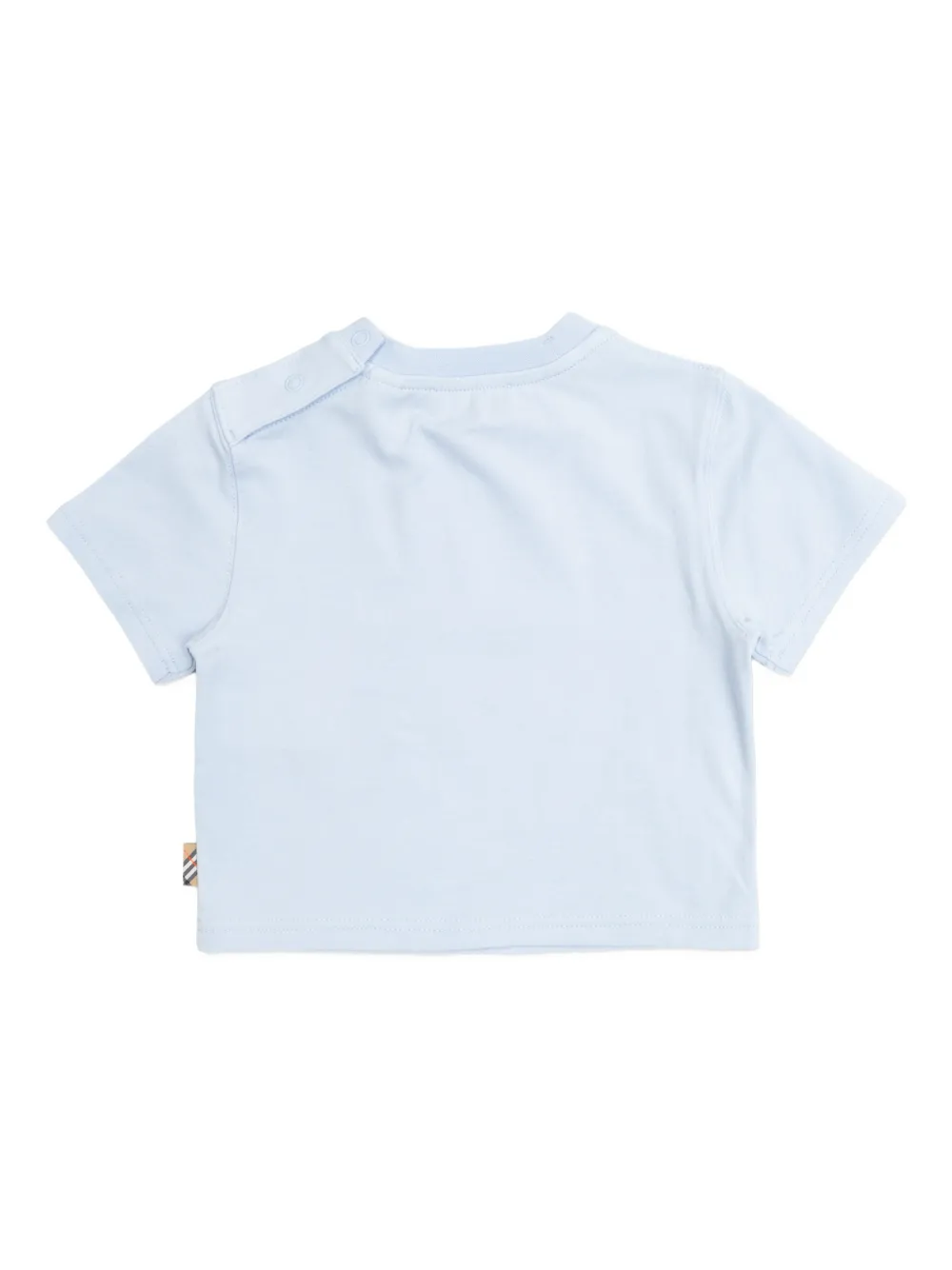 Burberry Kids T-shirt met print Blauw