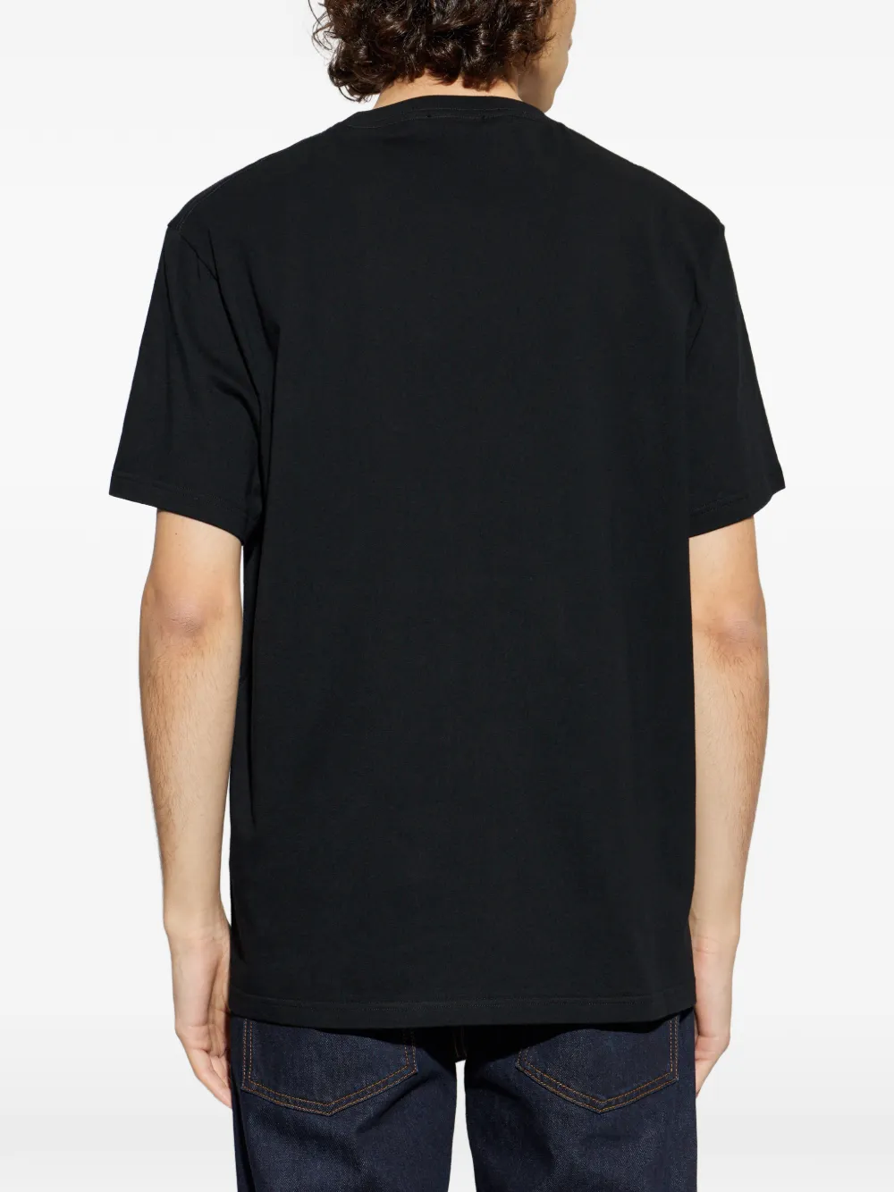 Alexander McQueen T-shirt met confettidetail Zwart