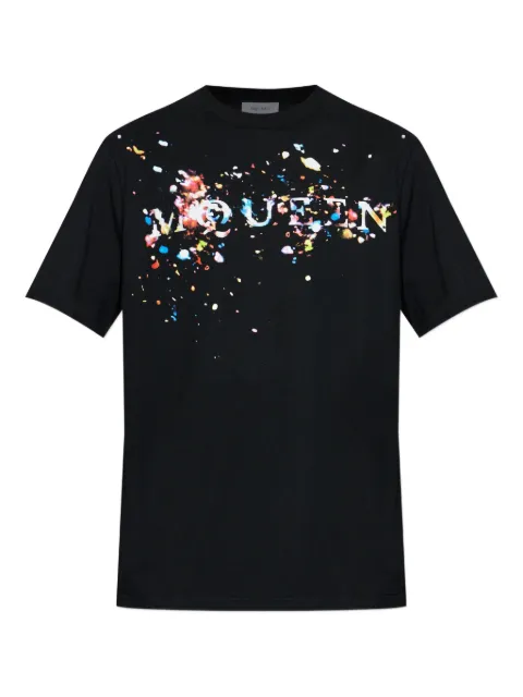 Alexander McQueen confetti-detail T-shirt