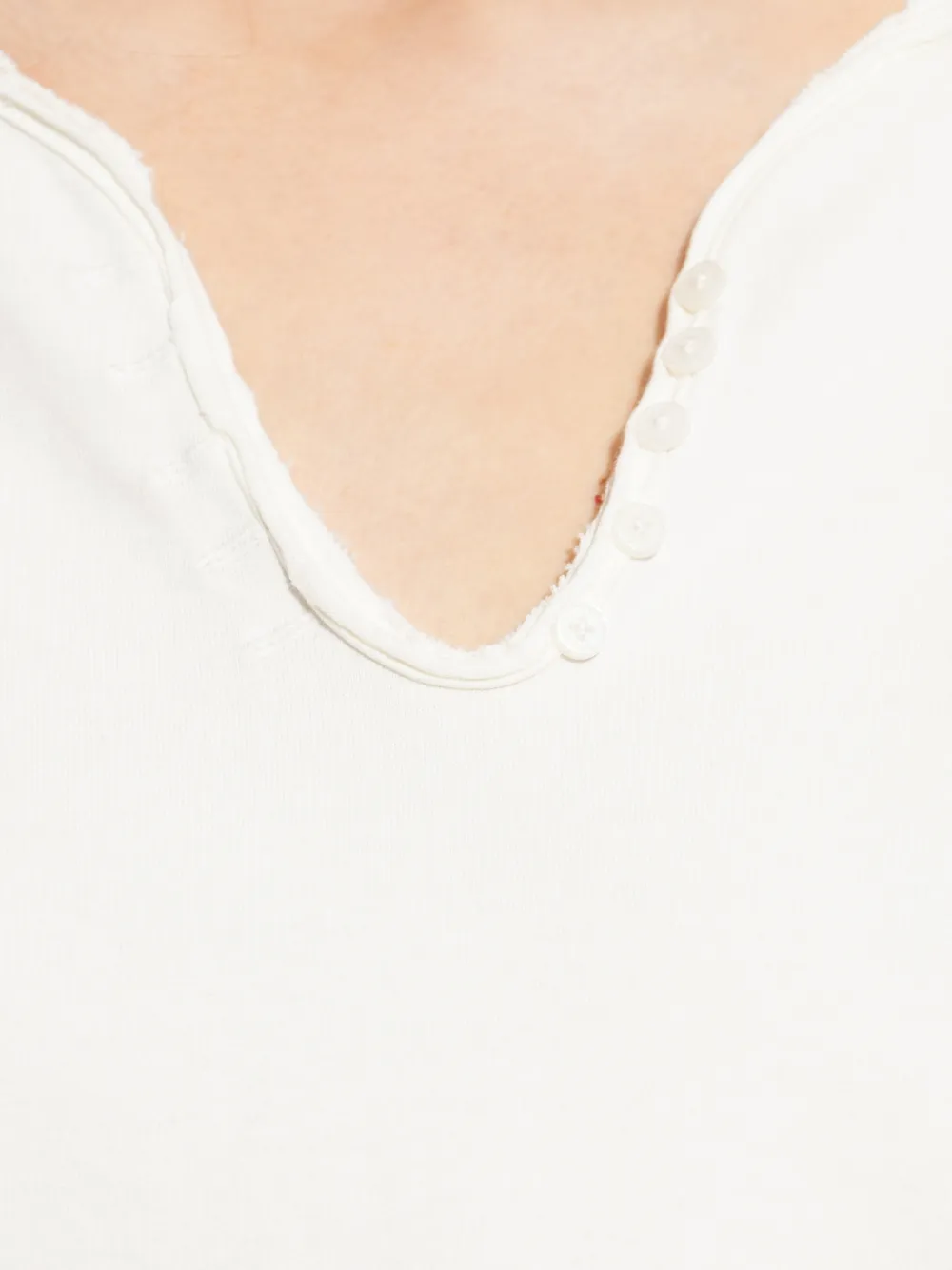 Zadig&Voltaire Meg T-shirt met V-hals Wit