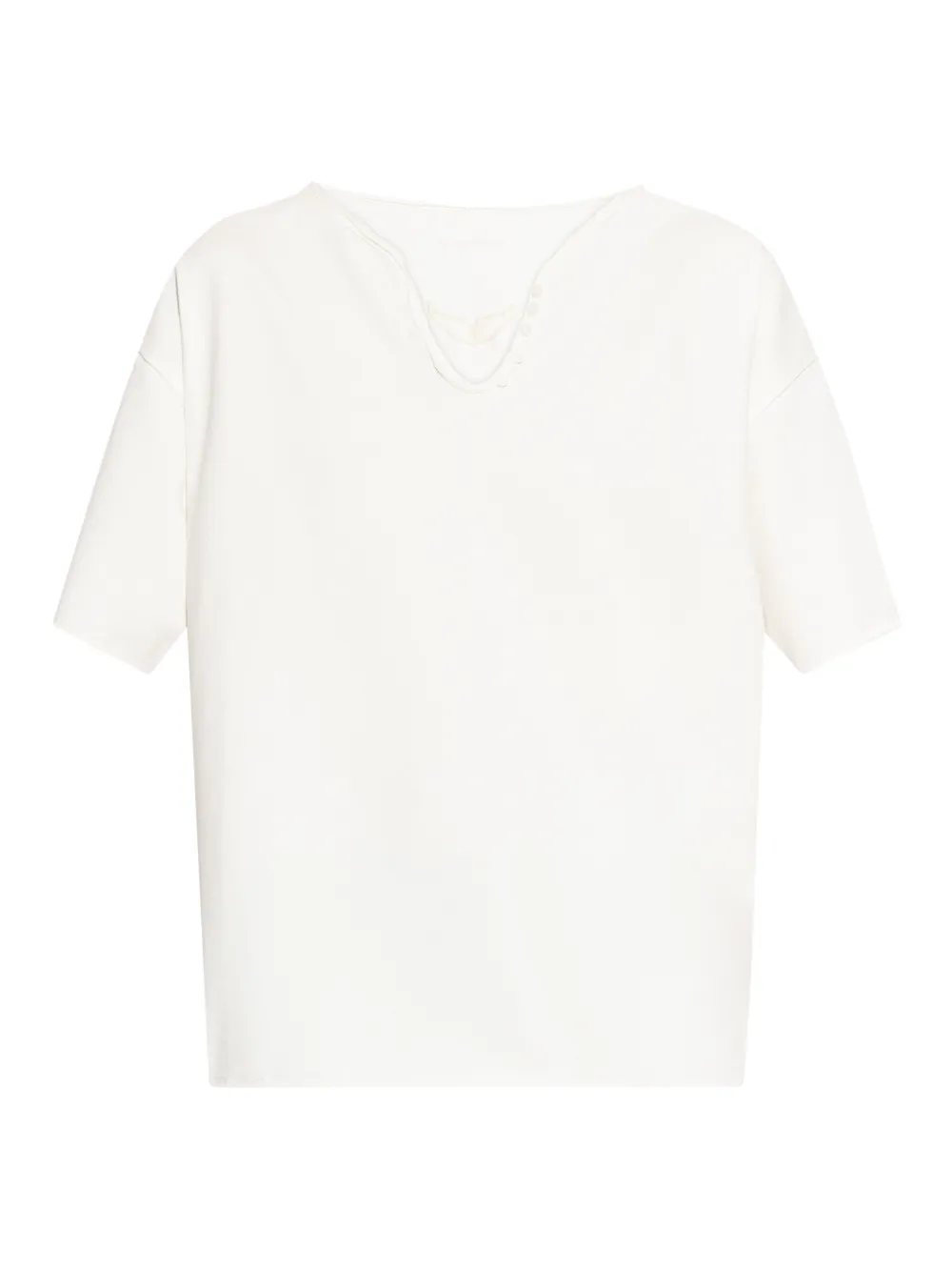 Zadig&Voltaire Meg V-neck T-shirt - Bianco