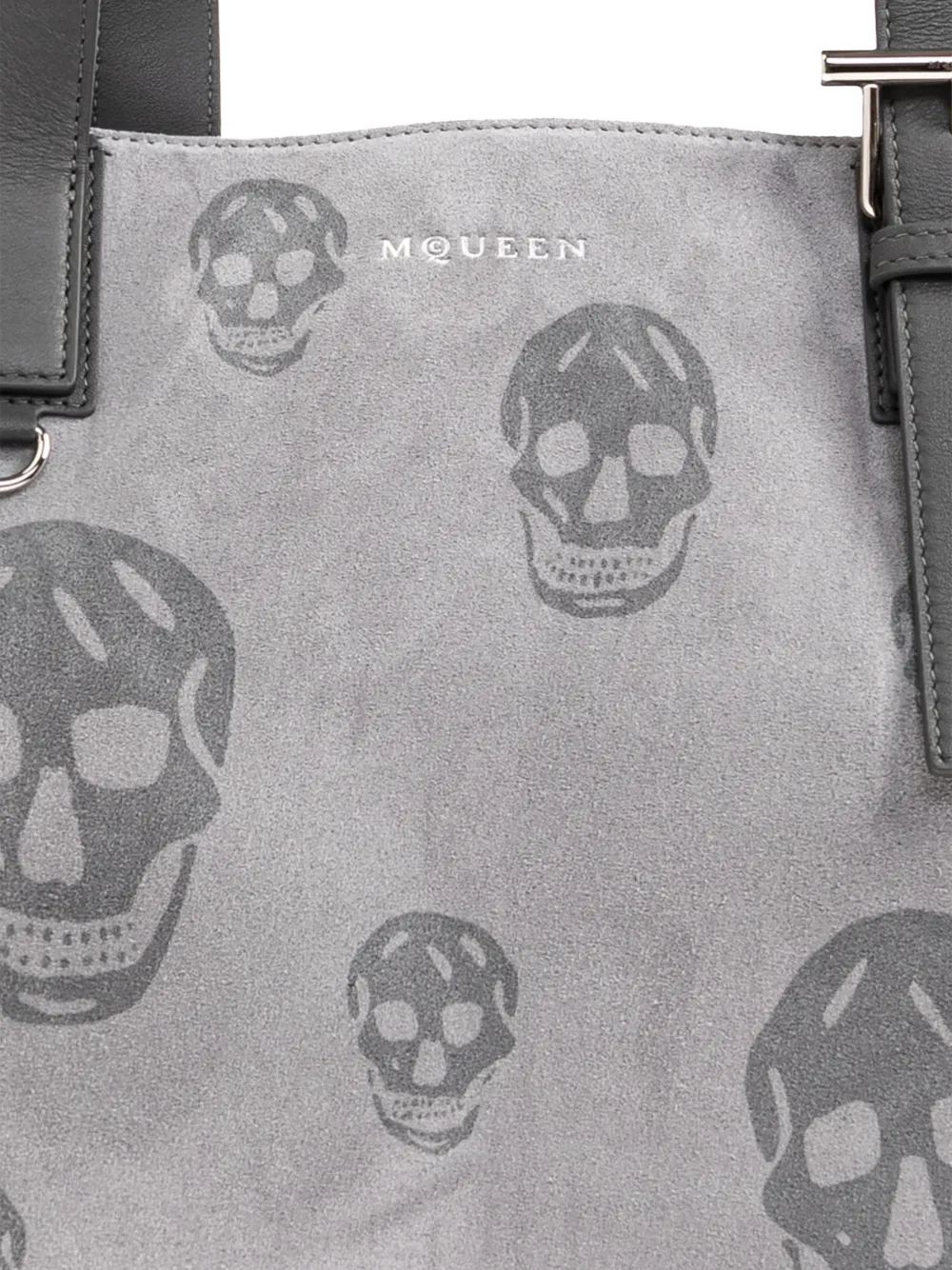 T-Bar skull-print shoulder bag