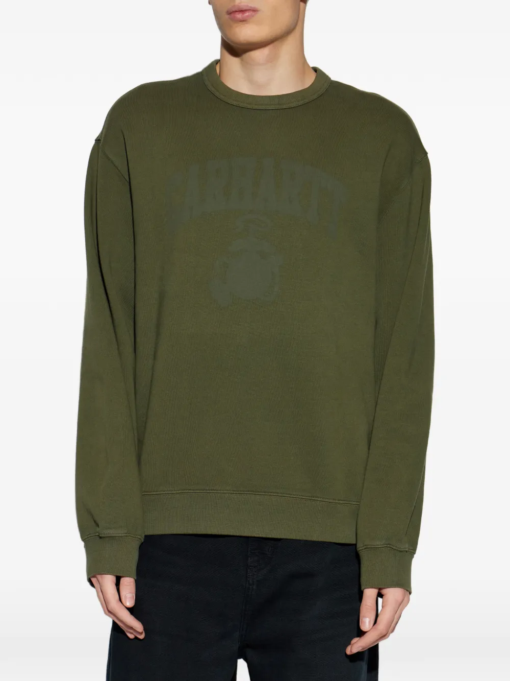 Carhartt WIP Sweater met ronde hals Groen