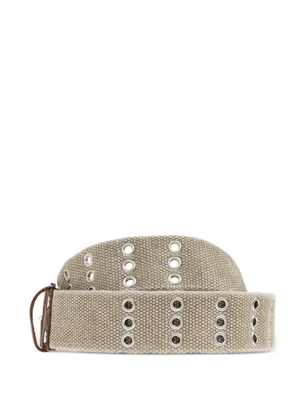 MARANT eyelet belt - Beige