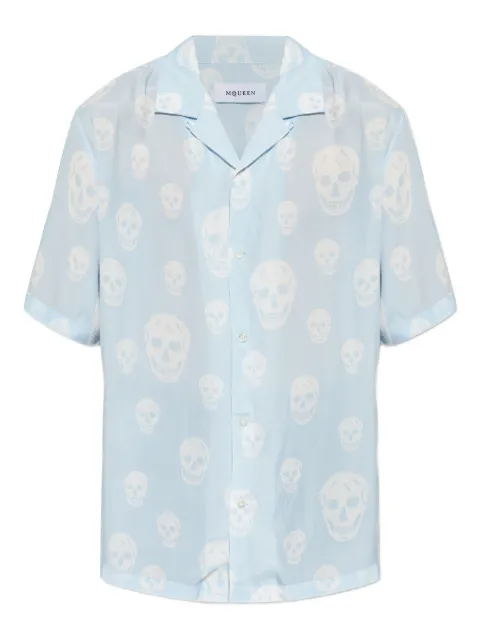 Alexander McQueen skull-pattern shirt