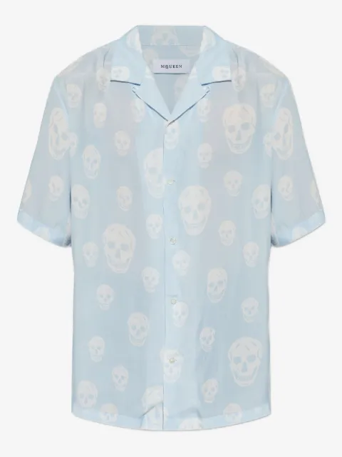 Alexander McQueen skull-pattern shirt