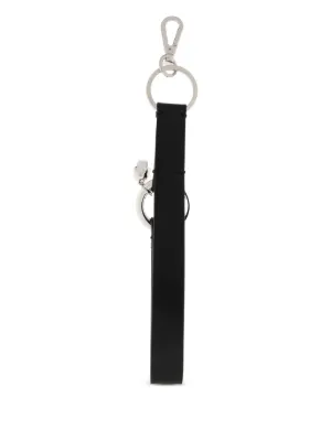 Guidi Leather Keyring | Black | FARFETCH ID