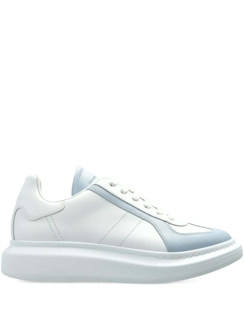 Alexander McQueen Oversized Retro leather sneakers - White