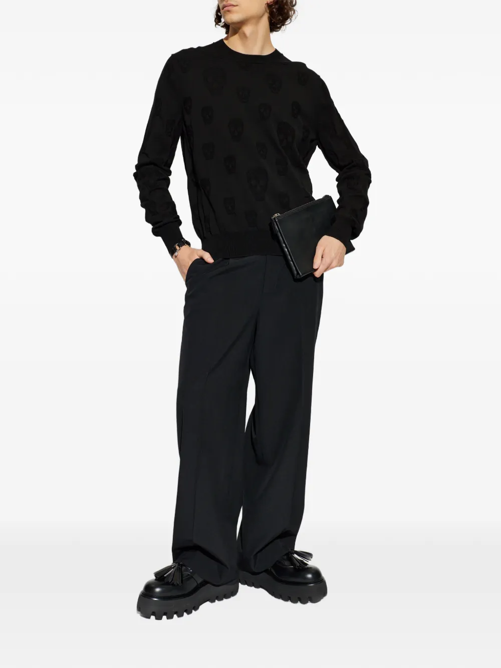 Alexander McQueen skull-pattern sweater | Jumpers | Image 2