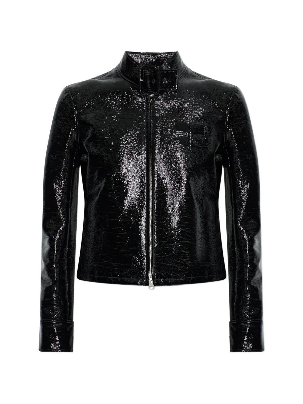 Courrèges City zip-fastening jacket - Nero