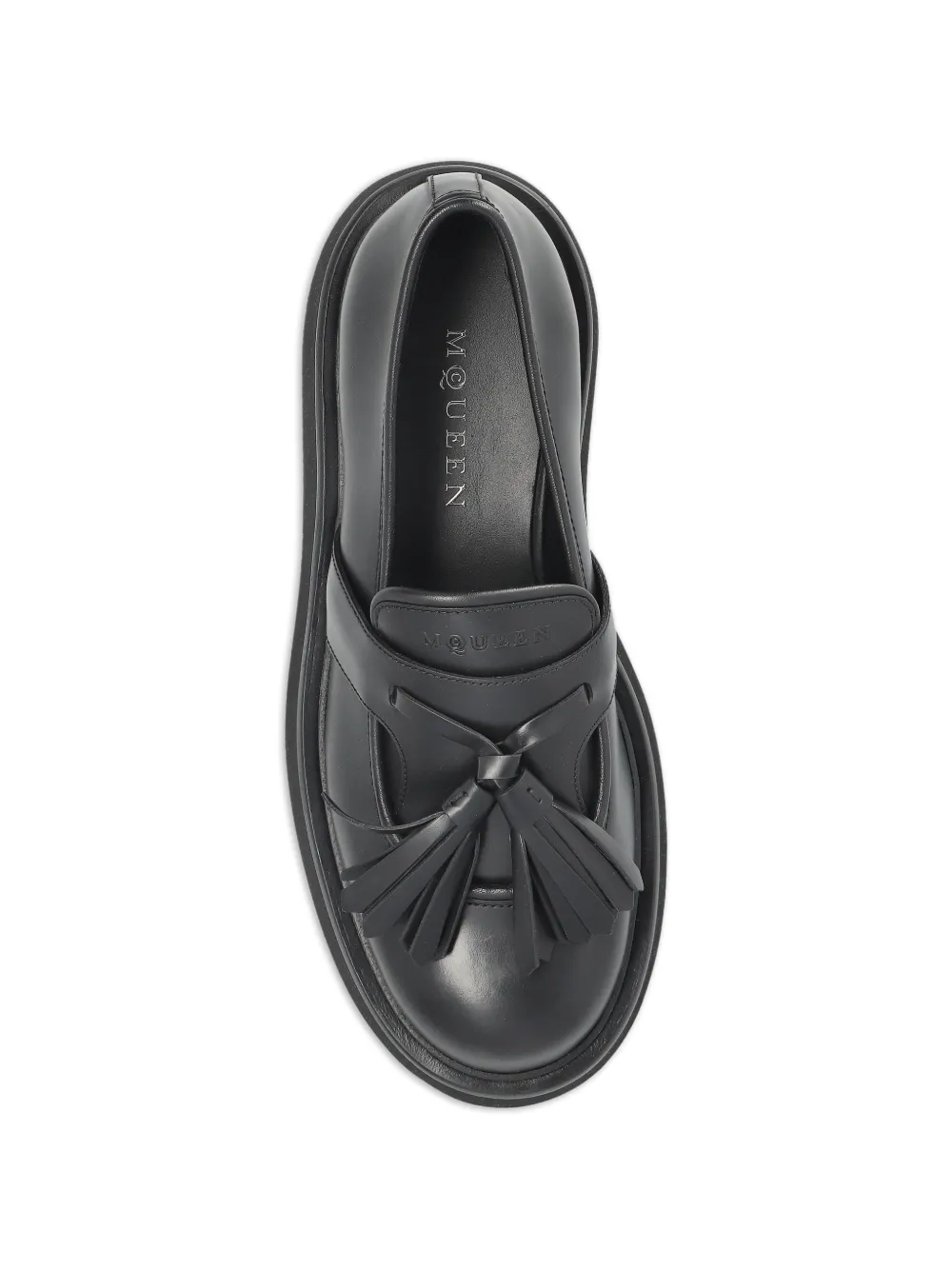 Alexander McQueen Loafers met kwastjes Zwart